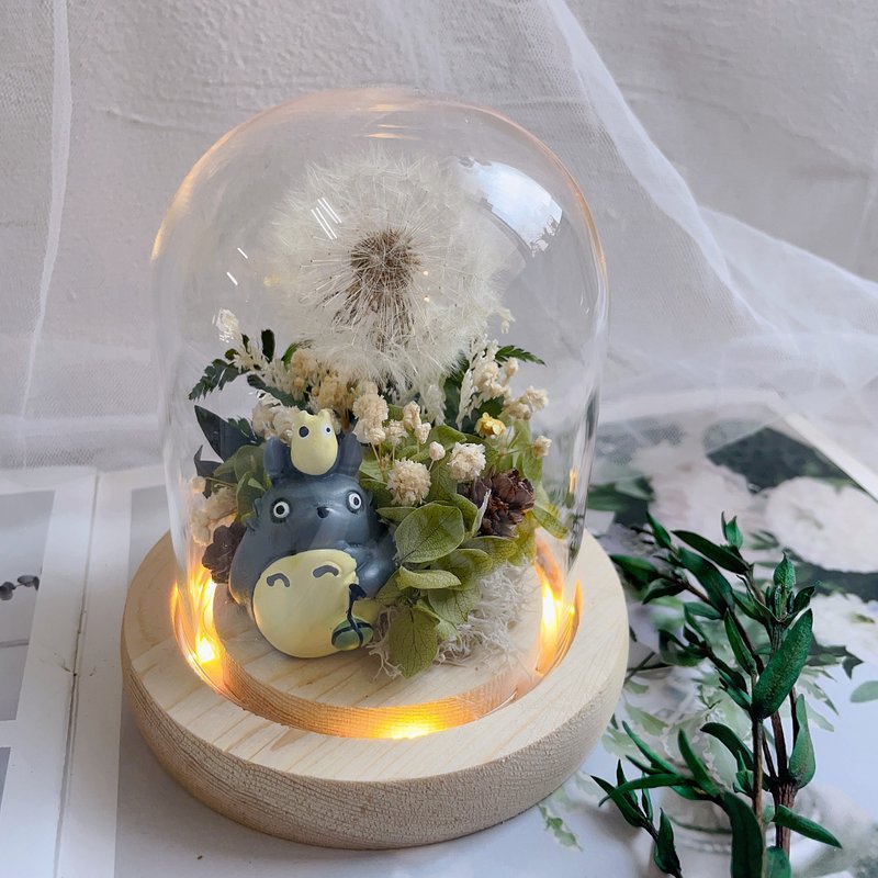 蒲公英的约定 蒲公英玻璃罩 蒲公英LED 定制化毕业礼物 - 干燥花/捧花 - 植物．花 多色