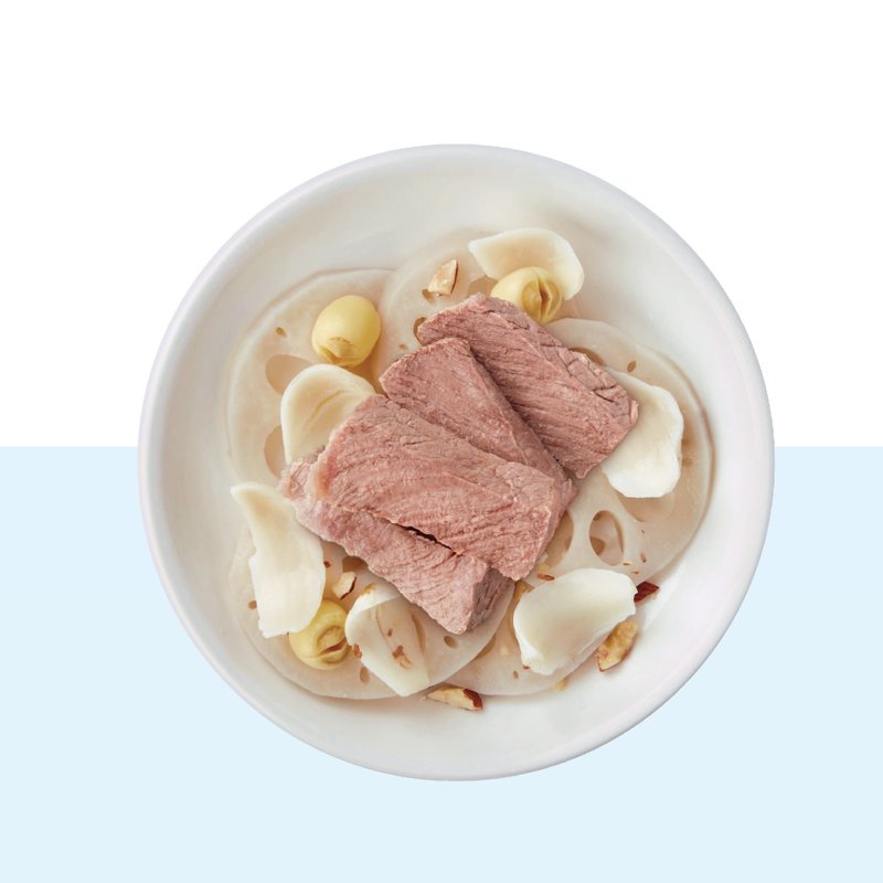 宠幸五色养生鲜食包 - 润肺补气配方(牛肉) - 猫罐头/鲜食 - 新鲜食材 白色