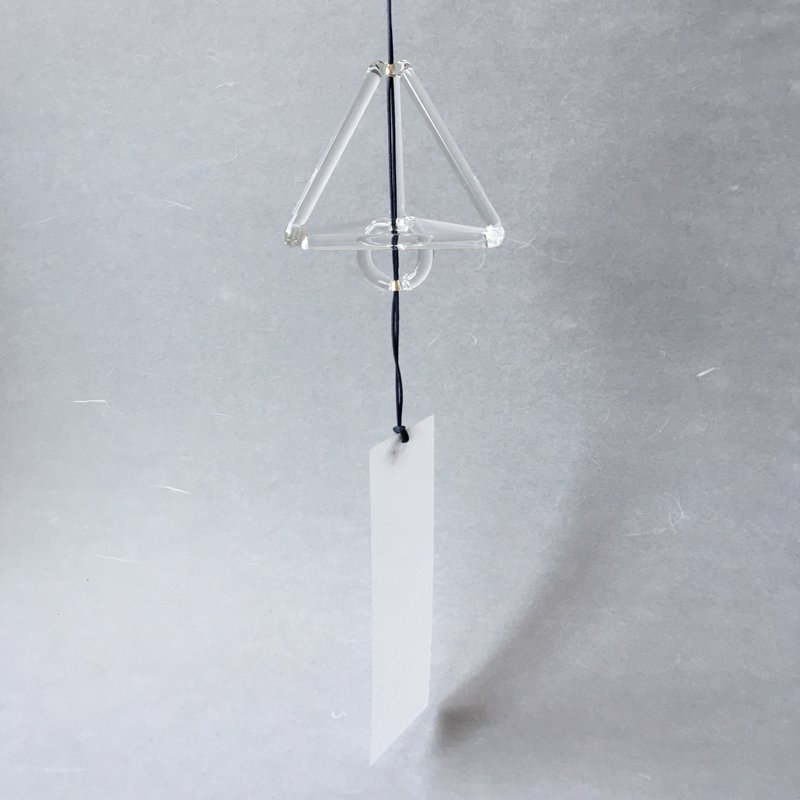 - Himmeli - wind chime - 摆饰 - 玻璃 白色