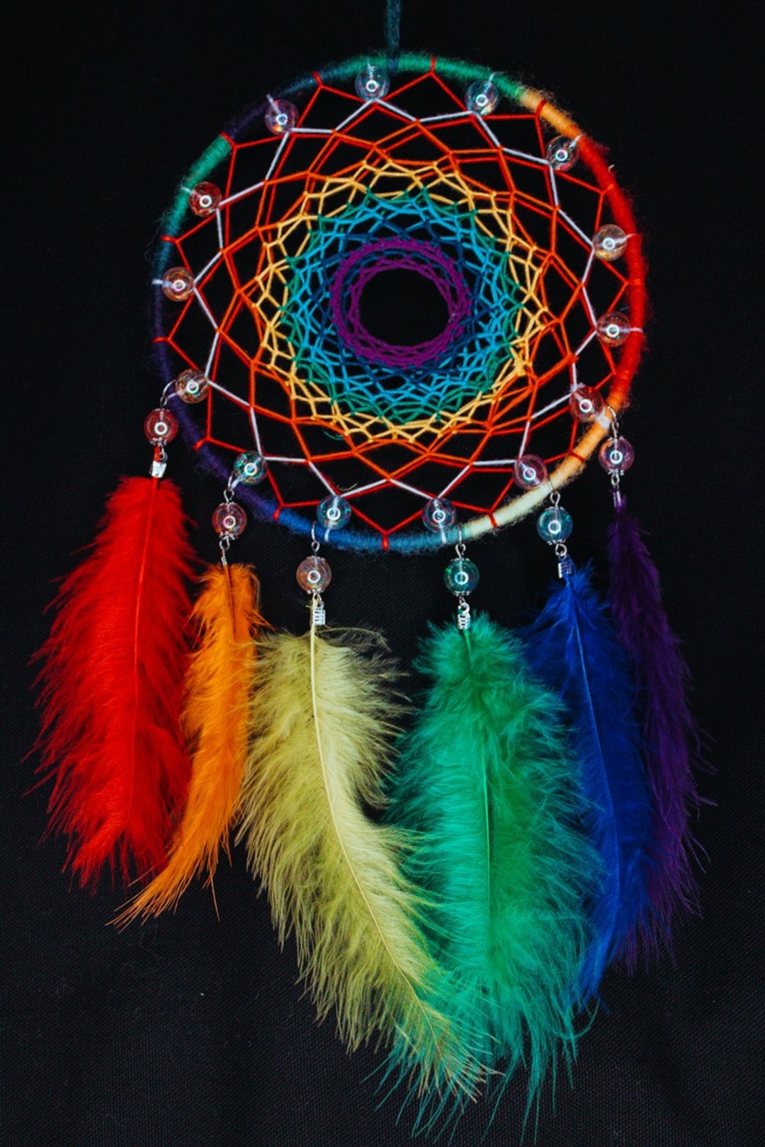 纯手工捕梦网 Handmade Dreamcatcher－【双层彩虹】 - 摆饰 - 其他材质 多色