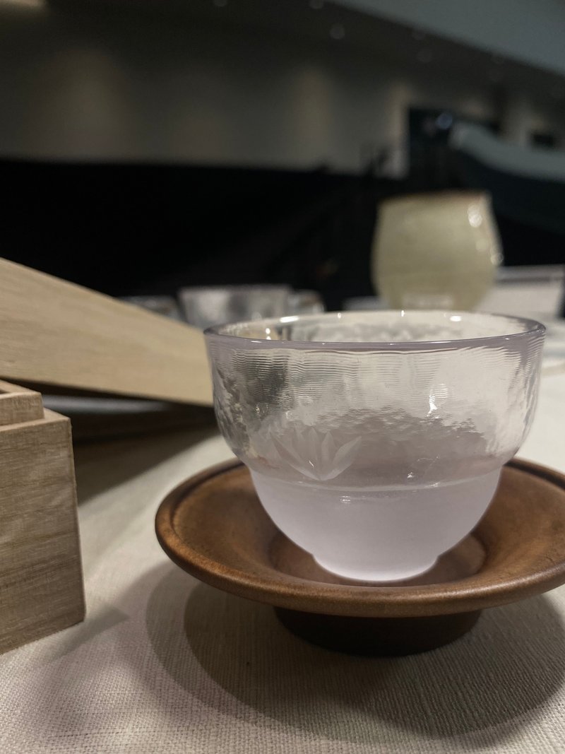 日本山樱硝子 手工玻璃茶杯 - 茶具/茶杯 - 玻璃 