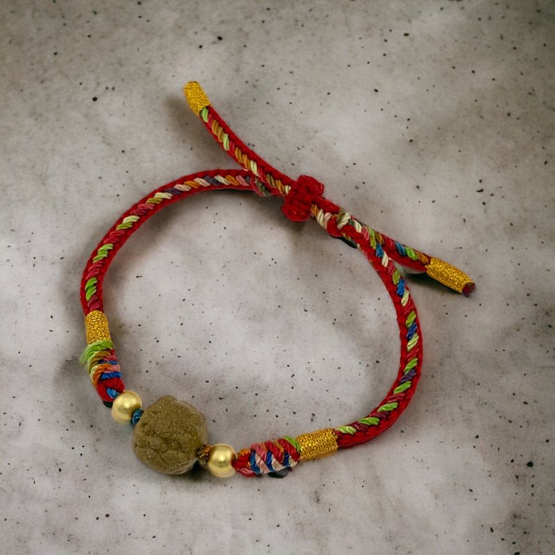 【仙知宝】香貔貅招财避邪 艾草手工古法香珠 - 手链/手环 - 其他材质 