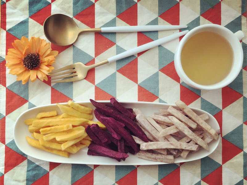 【当好蔬果遇见好神保庇】综合薯条脆片100g升级版 - 零食/点心 - 新鲜食材 