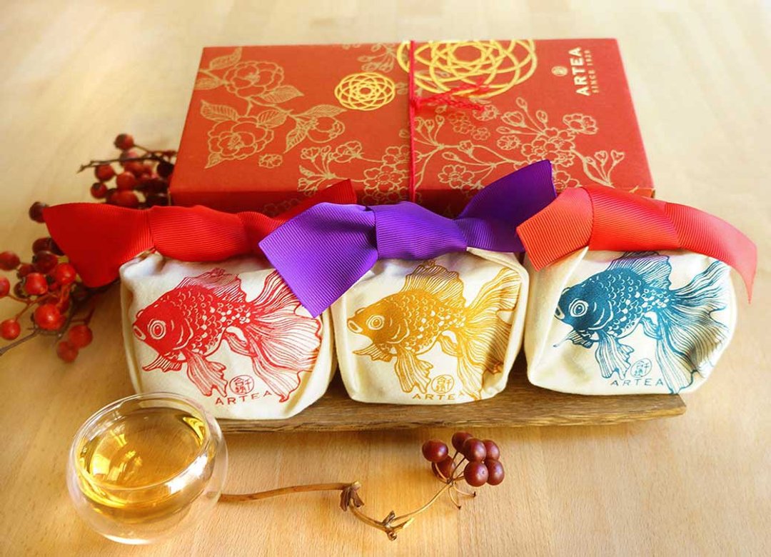 ARTEA【 金玉满堂 】 礼盒 手采手制茶50gX3 - 茶 - 其他材质 多色