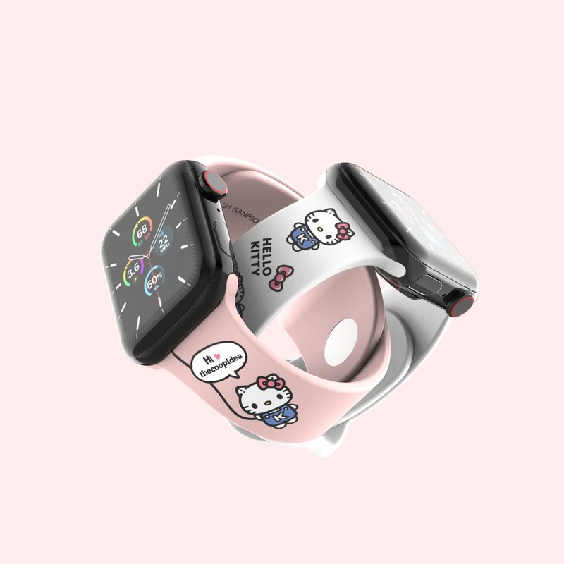 Hello Kitty x HOOPS Apple Watch 42 / 44 / 45 mm 表带 - 表带 - 塑料 多色