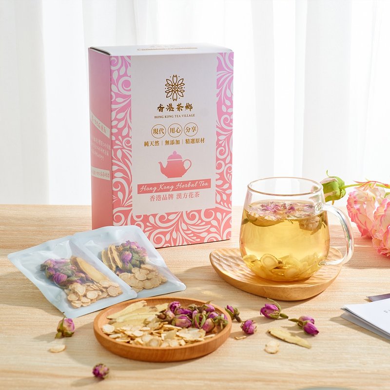 皇牌花旗参健脾花茶 (12包/盒) - 花旗参, 玫瑰花, 甘草 - 茶 - 其他材质 