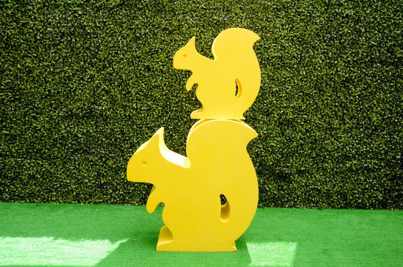 立体动物家具-松鼠(耐重100KG) - 儿童家具 - 其他材质 黄色