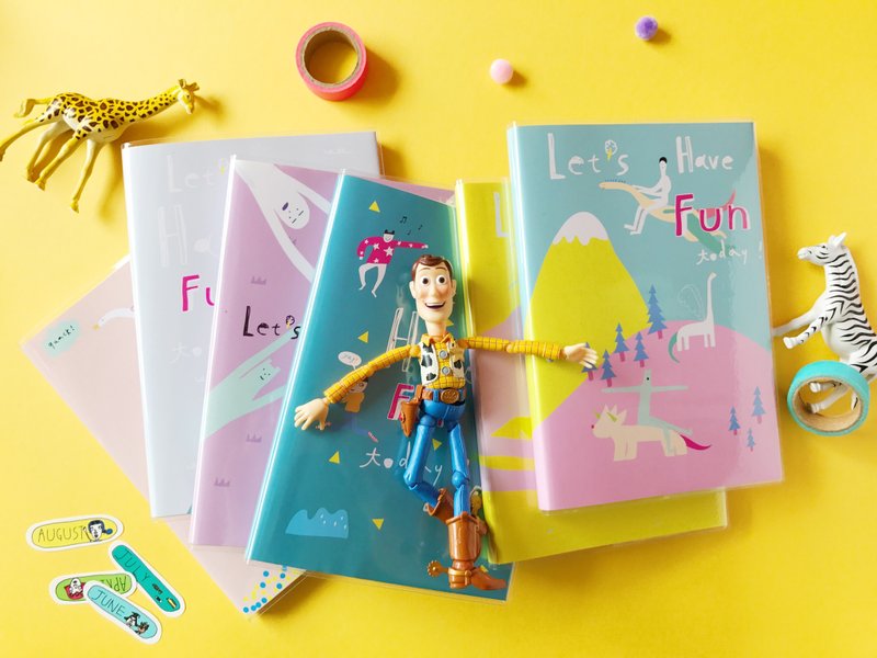 【赠送贴纸】 半年志一年组 ( 2本半年志 +宝贝袋 +月份贴纸) - 笔记本/手帐 - 纸 