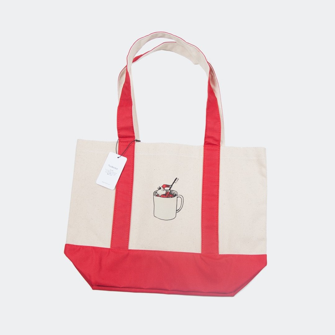 Book King Toothpaste A little surreal tote bag Tcollector - 其他 - 棉 红色