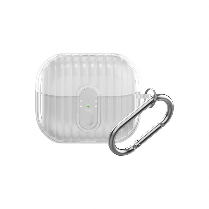 三星 Samsung Galaxy Buds3/3Pro(2024) 透明防摔保护套 - 耳机收纳 - 硅胶 透明