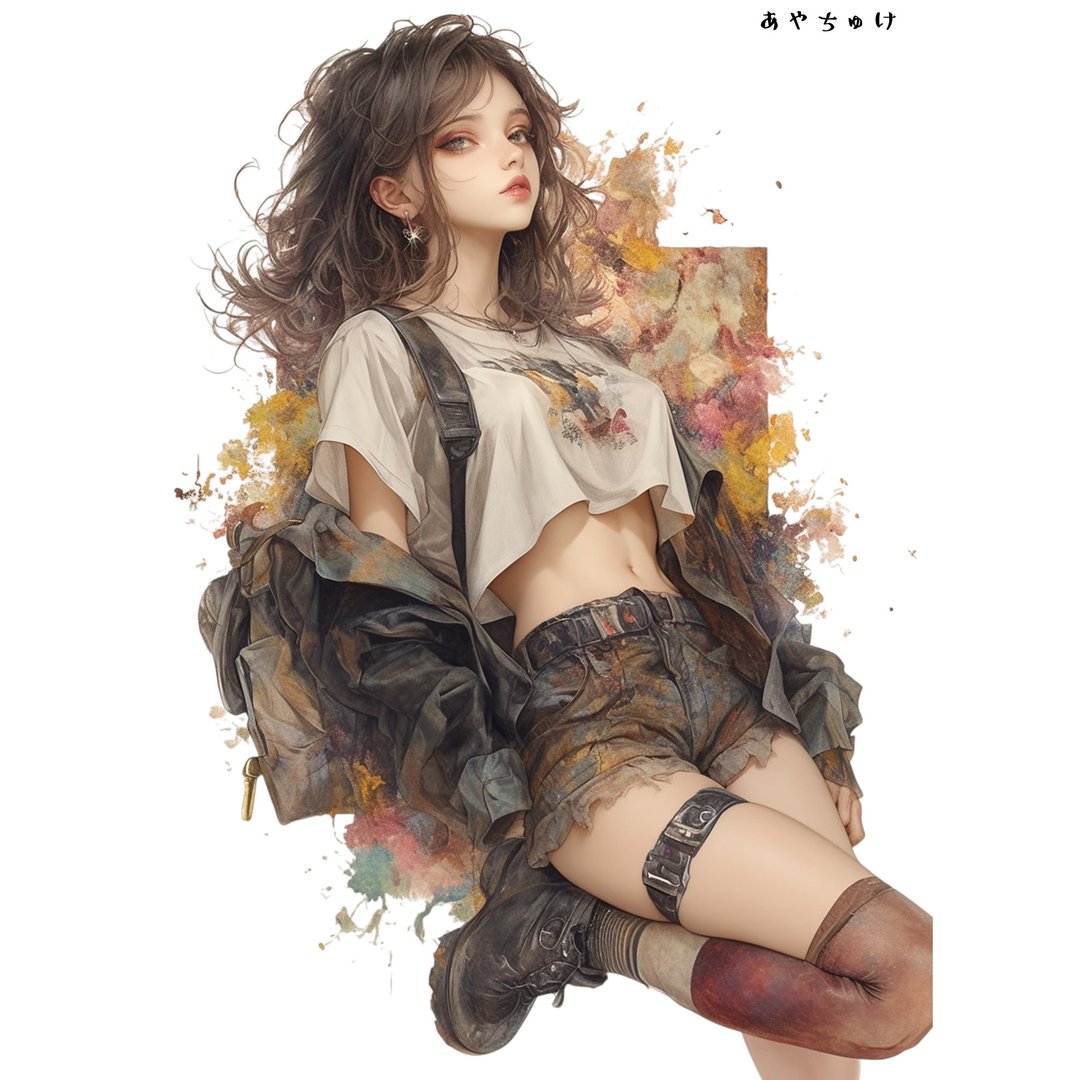 【6月新作】07-089-0003 拼贴风贴纸 - 贴纸 - 纸 