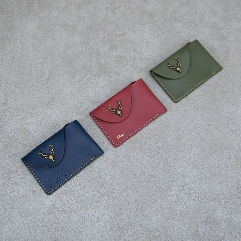 名片夹 卡夹 女用名片 真皮牛皮 名片盒 - 名片夹/名片盒 - 真皮 咖啡色