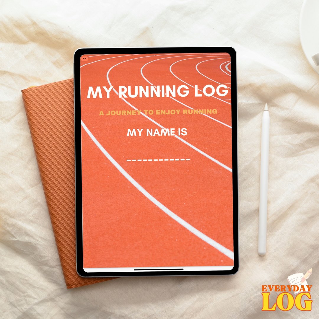 礼物 数码/电子 跑步日志 Run Log ipad 平板电子手帐 - 电子手帐及素材 - 其他材质 