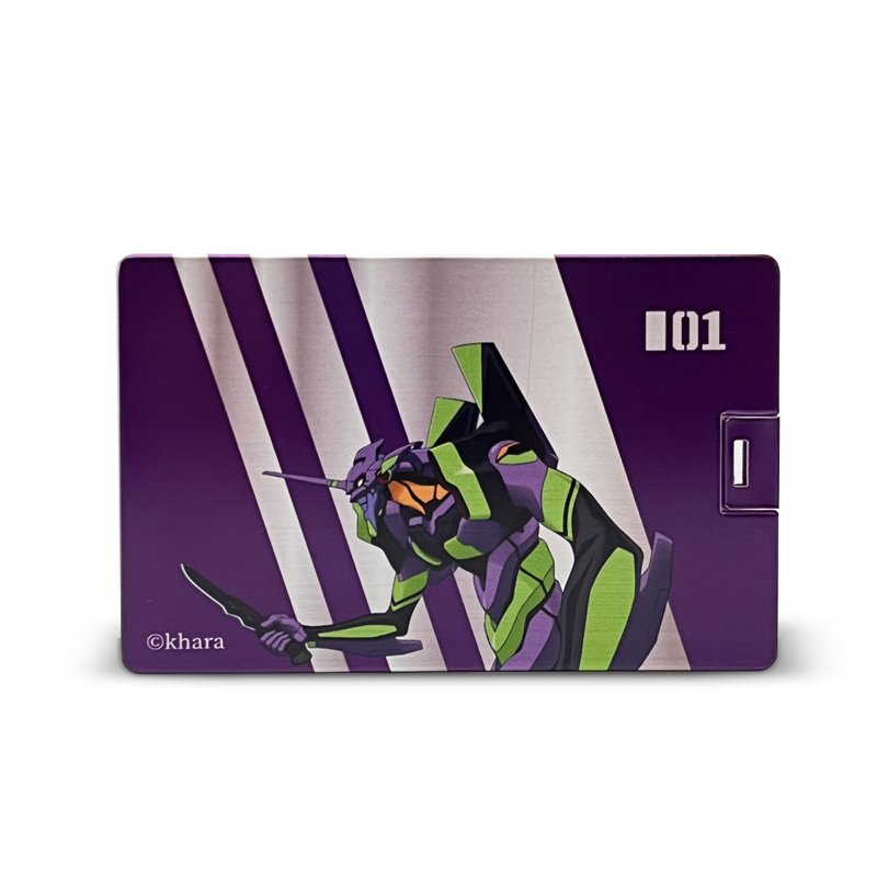 【Caravan EVA】新世纪福音战士官方授权周边产品-USB随身硬盘 - U盘 - 环保材料 多色