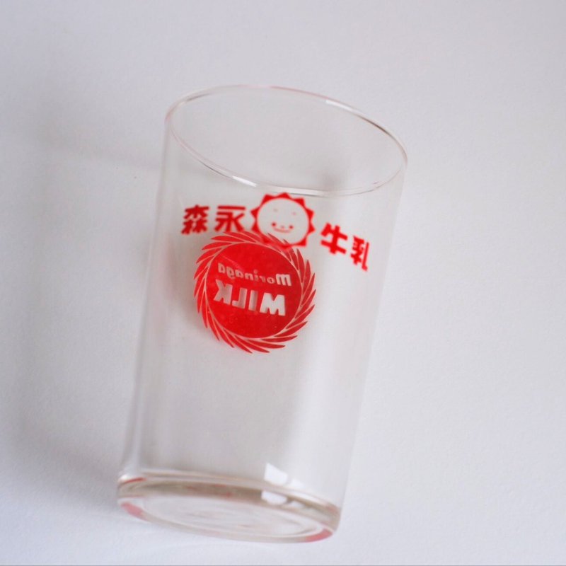 日本昭和森永牛奶杯 - 玻璃杯 - 玻璃 