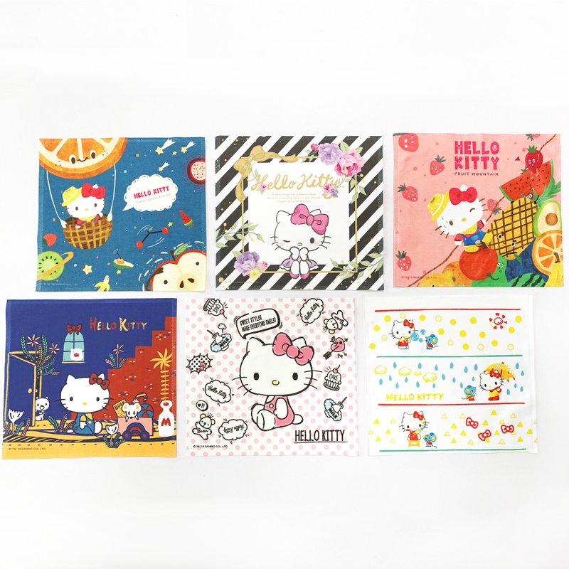 【布漾】Hello Kitty 经典万用布 6款 =布漾出品= 三丽鸥官方授权 - 眼镜盒/眼镜布 - 其他材质 多色