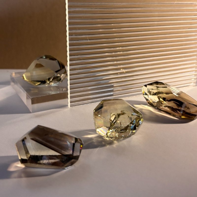 SS&CO | 高品宝石级天然茶黄水晶 - 摆饰 - 水晶 黄色