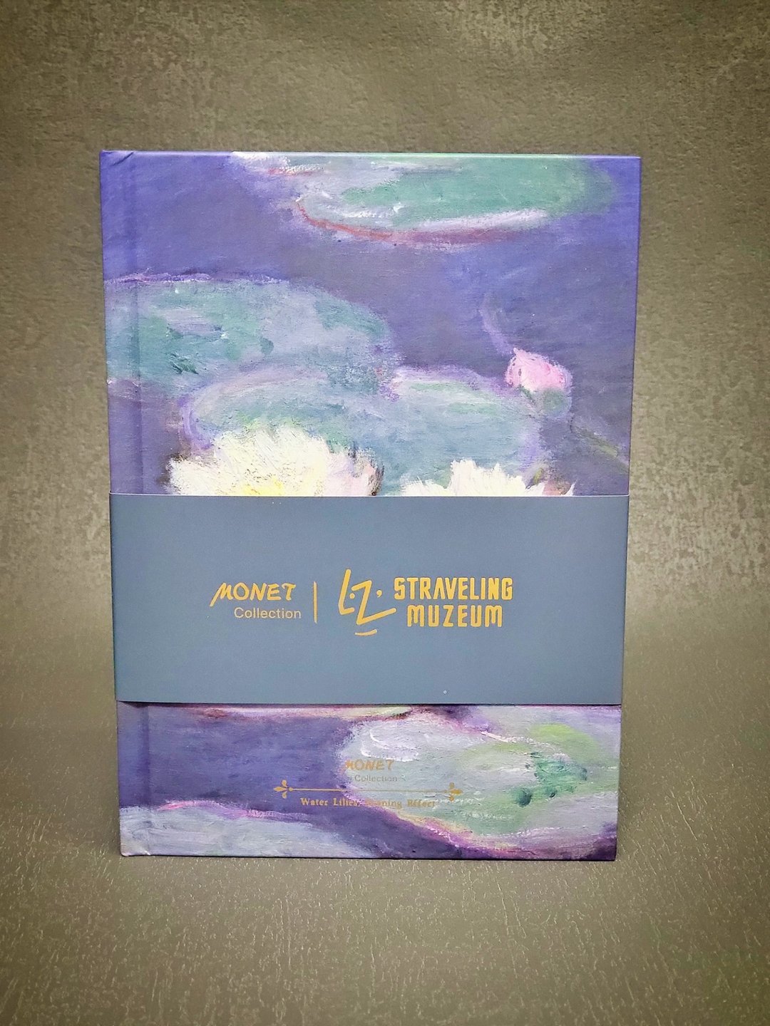 本地设计-莫内 Water Lilies, Evening Effect 笔记簿/手帐 - 笔记本/手帐 - 纸 蓝色