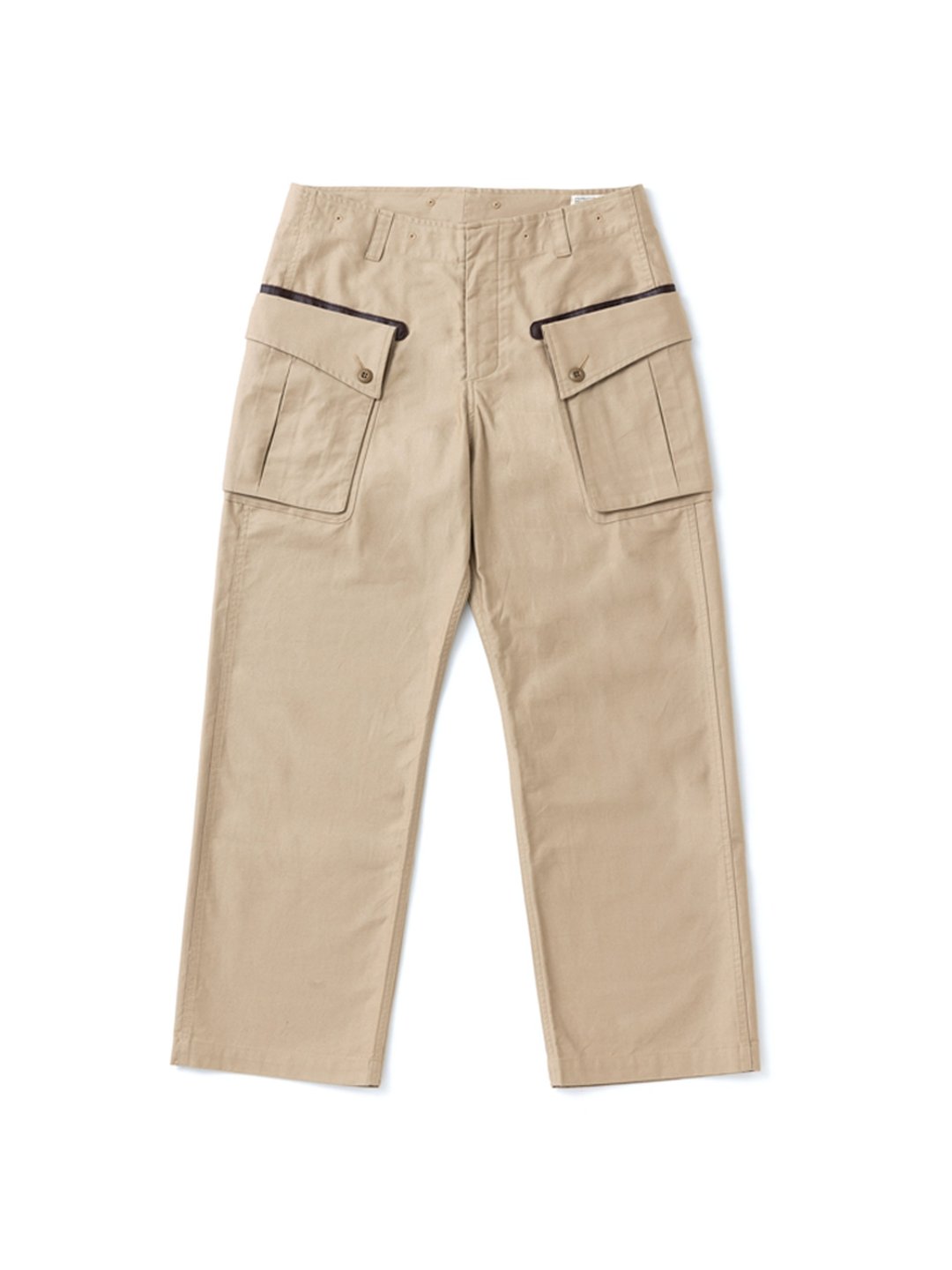 HYPERTENSION ARMY PANTS - LIGHTWEIGHT MOLESKIN - 男士长裤 - 棉 卡其色
