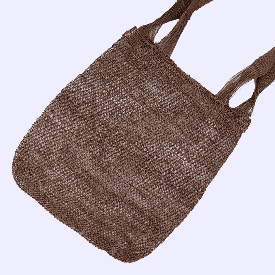 Kudzu Natural Bag/Brown - 手提包/手提袋 - 环保材料 