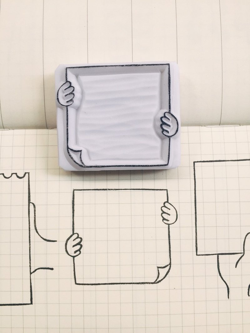 盖哪 手工印章[ 纸系列03 ] - 印章/印台 - 其他材质 