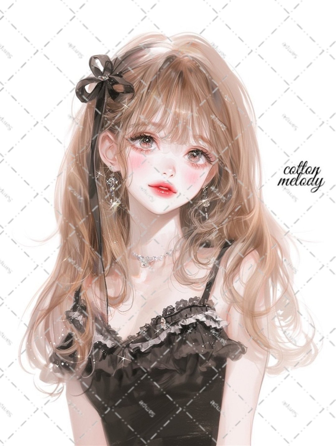 原创贴纸 No.5640 人物贴纸 原创贴纸 人物贴纸 女孩贴纸 原创人物贴纸 - 贴纸 - 纸 