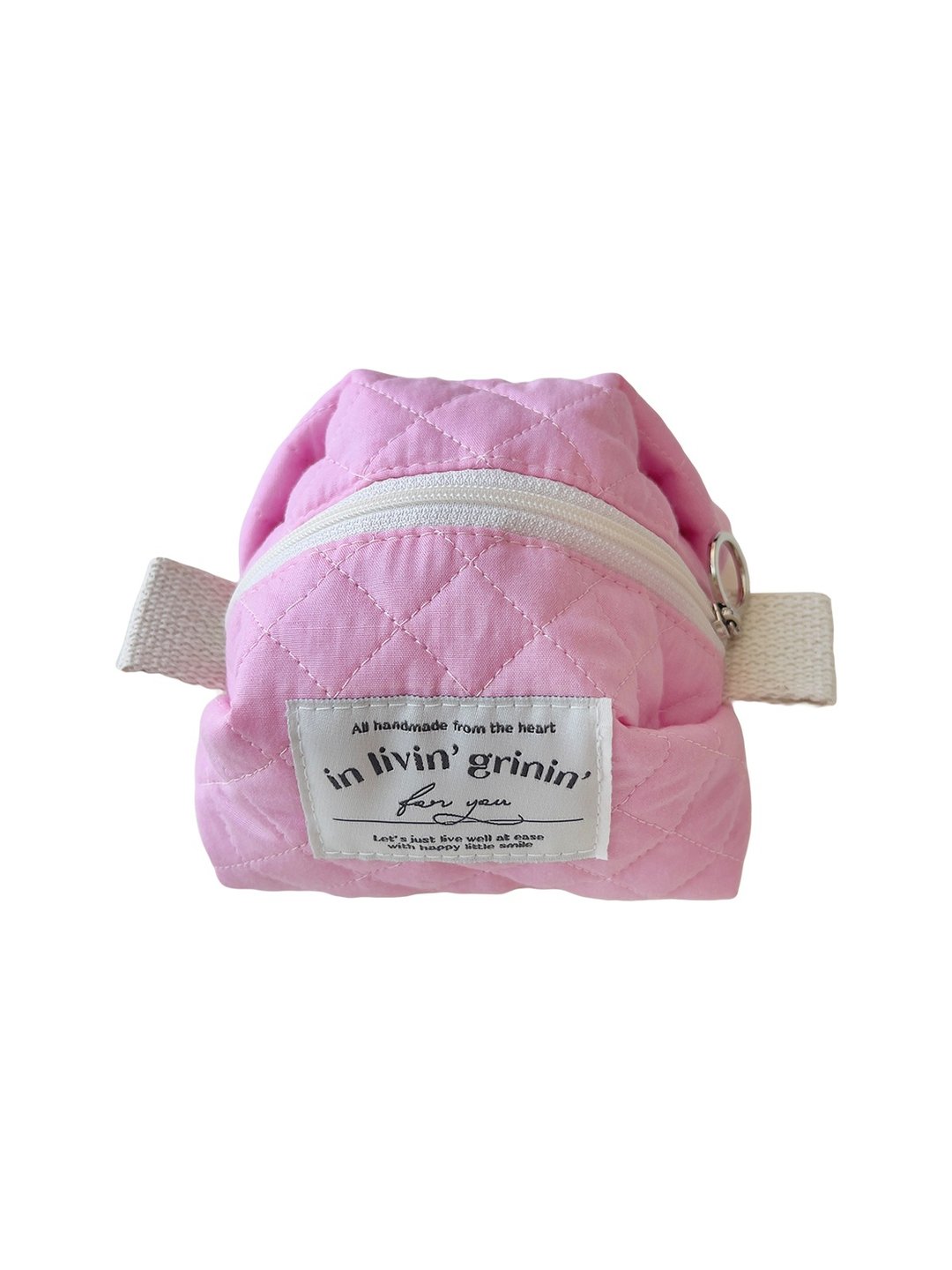 murmuring pouch S_粉红莓果 - 化妆包/杂物包 - 其他人造纤维 粉红色