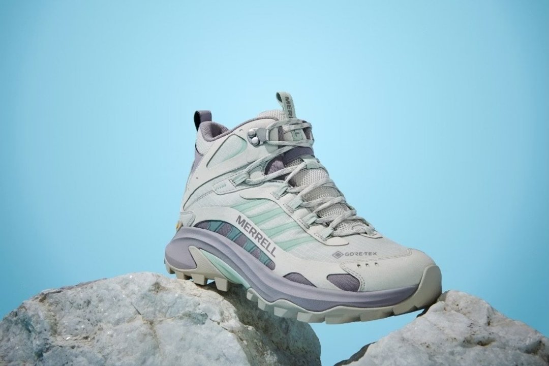 MERRELL MOAB SPEED 2 MID GTX防水登山健行轻量高筒靴 女鞋-淡紫 - 女款运动鞋/球鞋 - 防水材质 