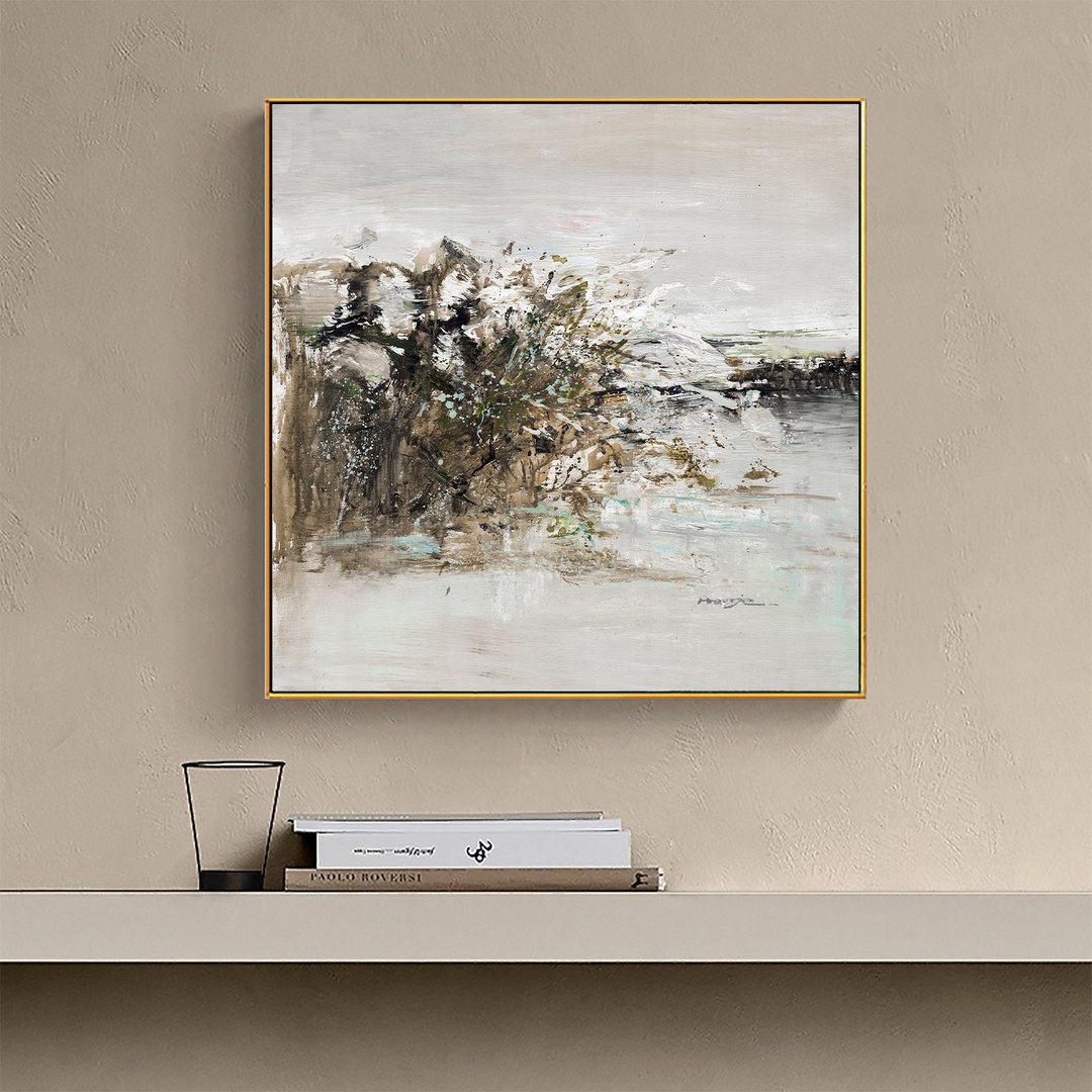 无涯-1 | 艺术微喷 | 挂画 - 海报/装饰画/版画 - 木头 