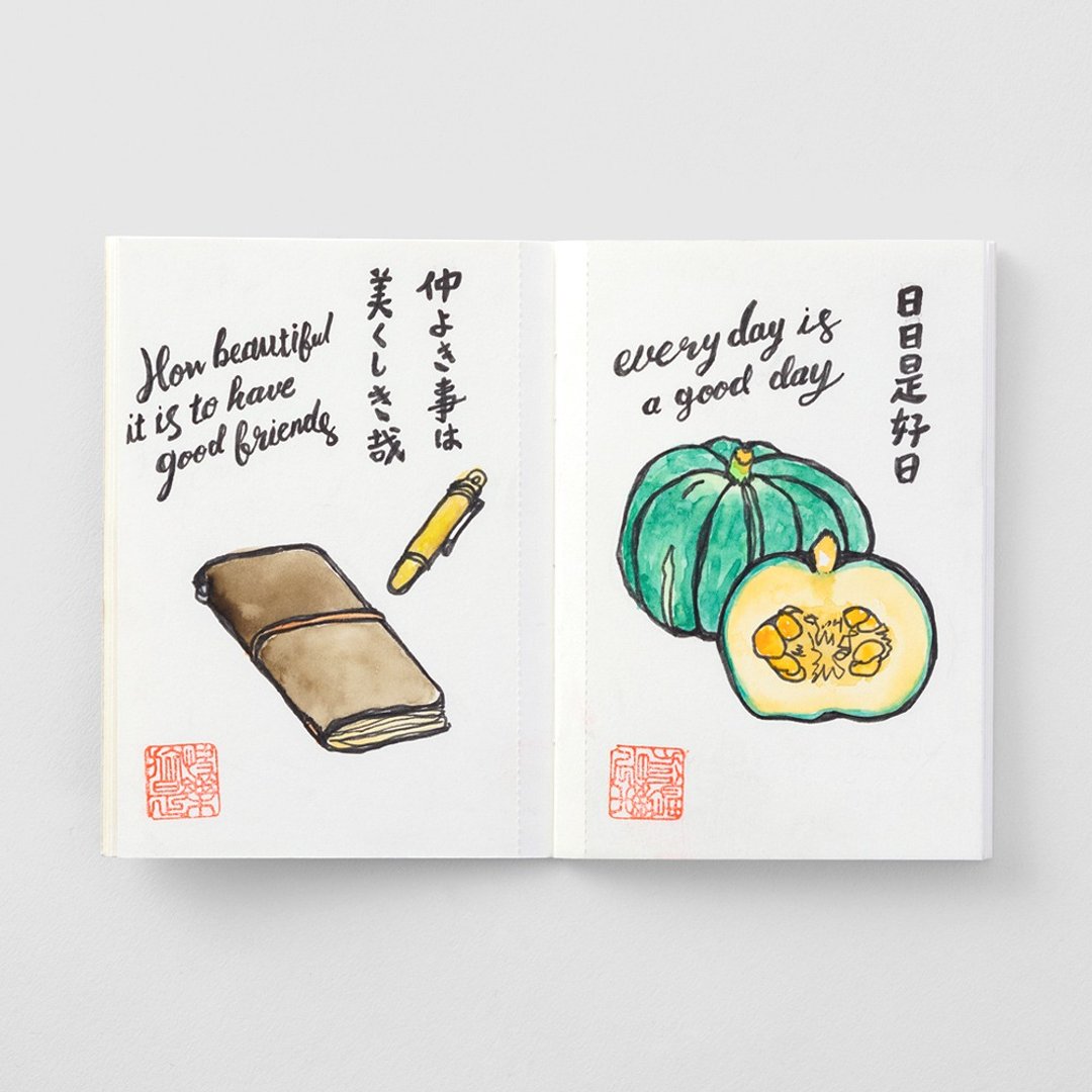 Traveler's Notebook PA 补充包 水彩纸 015 - 笔记本/手帐 - 纸 多色
