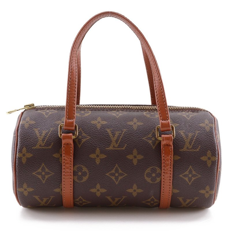 【日本直送】路易威登 LOUIS VUITTON PAPILLON 22 手提包 古董 M51367 Monogram 帆布 棕色 854 【二手】 - 手提包/手提袋 - 人造皮革 咖啡色