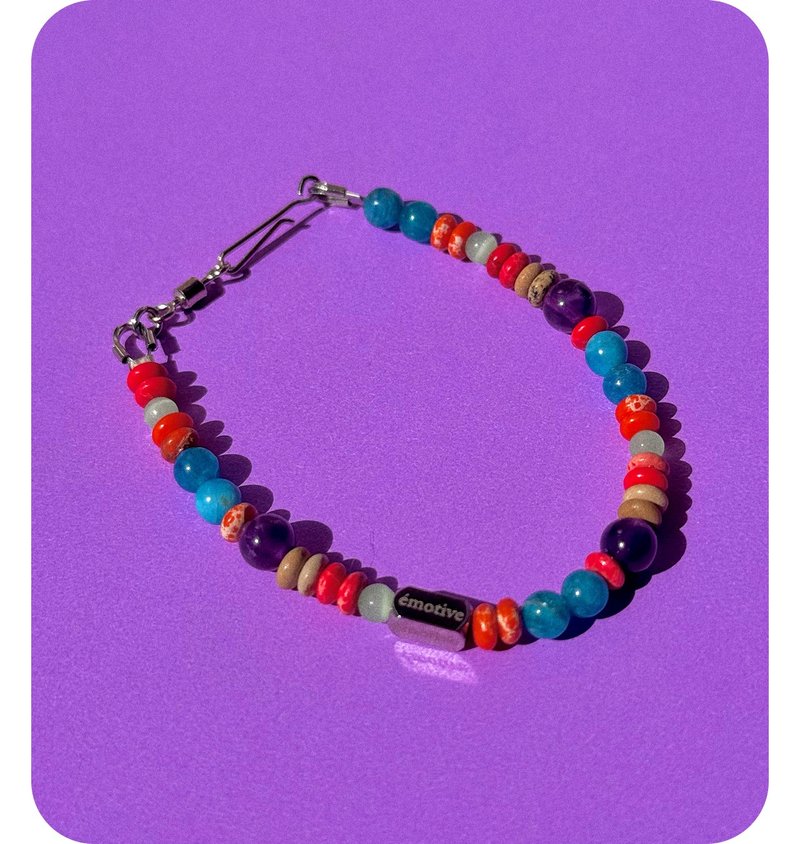 派尤特手链 - 手链/手环 - 半宝石 紫色