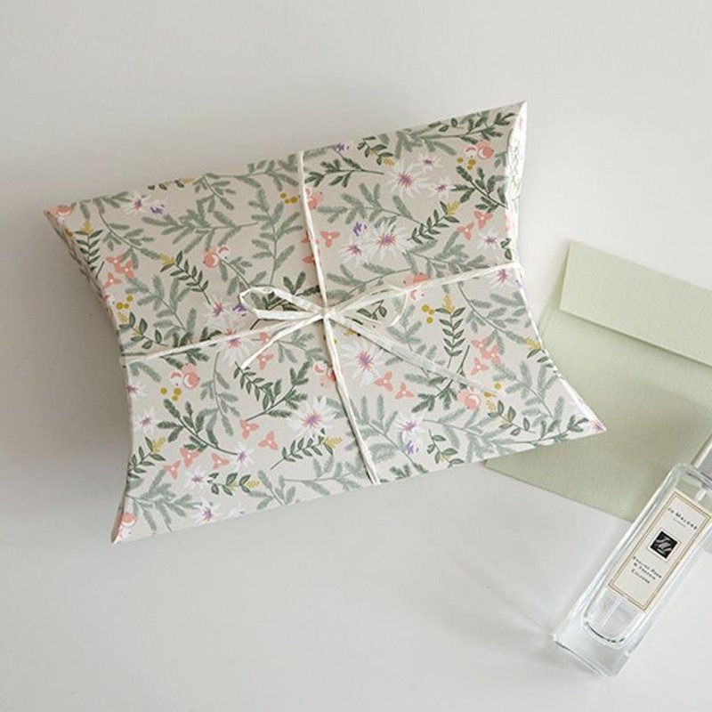 派对枕型礼物盒V2(M)-02花草爱,E2D05736 - 纸盒/包装盒 - 纸 粉红色