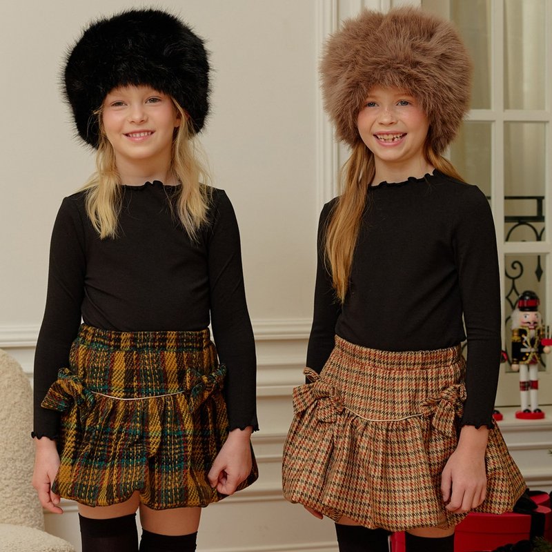 Twinkle bell dress - chrismas red - 童装裙 - 其他材质 咖啡色