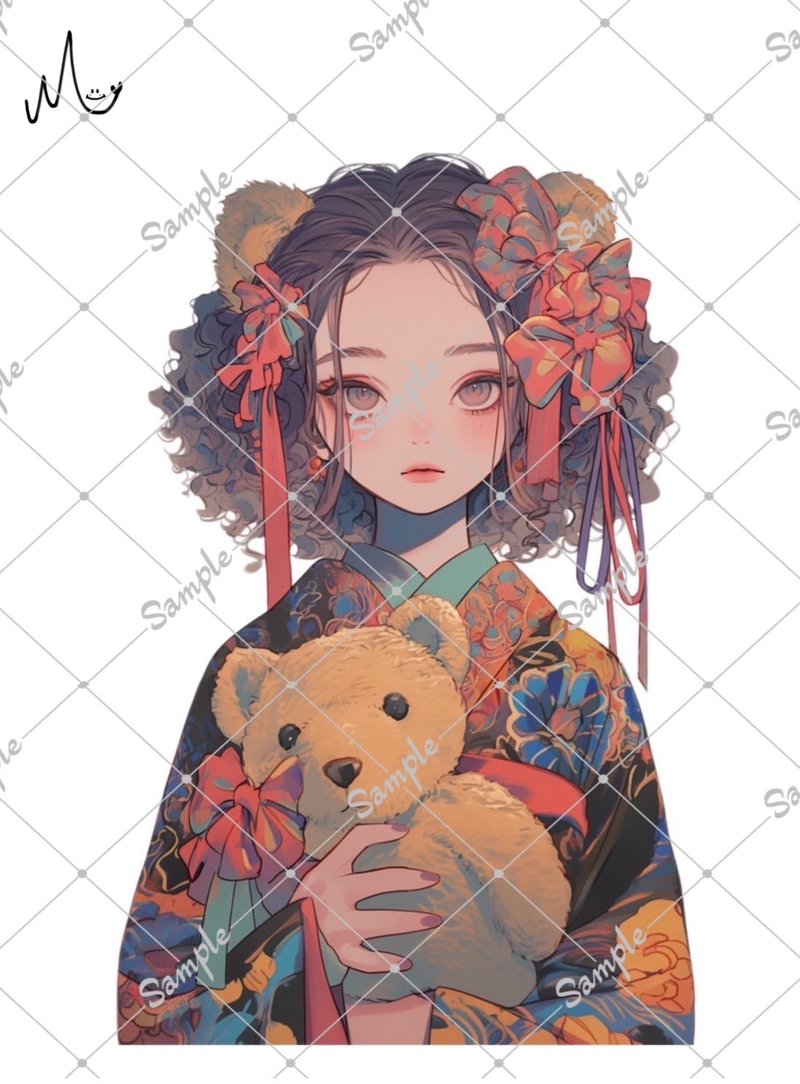 原创人物贴纸 - 贴纸 - 纸 