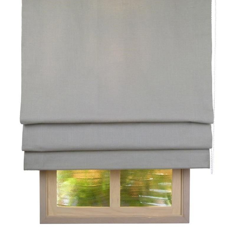 Sanderson Home Tuscany 雾灰罗马帘 - 门帘/门牌 - 棉．麻 