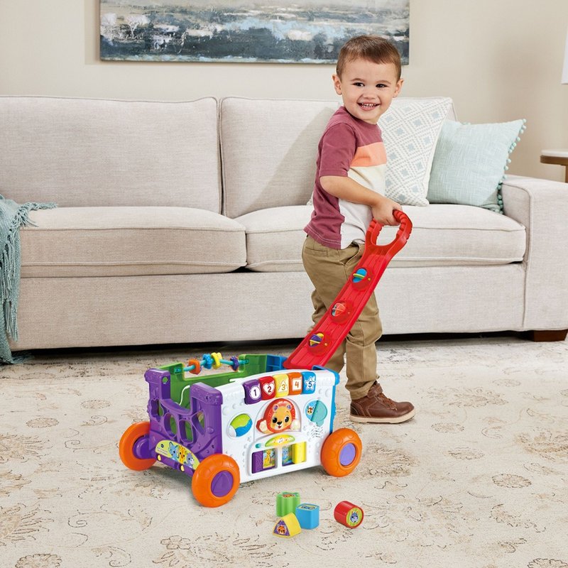 Vtech　2合1探索学习手拉车 - 玩具/玩偶 - 塑料 