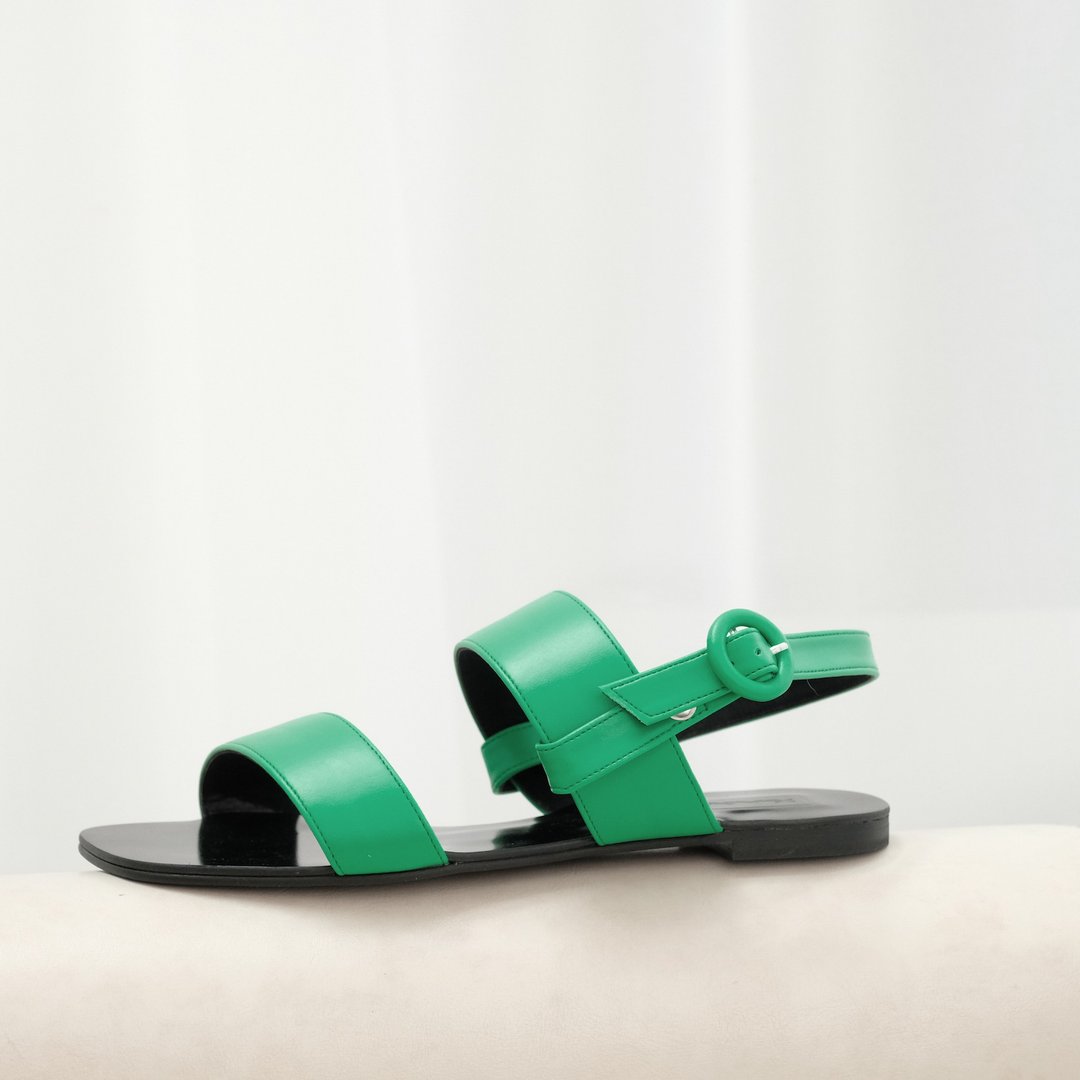 2in1 Sandals shoes - Buddy Ivy - 男女凉鞋 - 人造皮革 绿色
