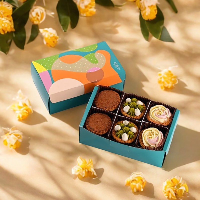 │法式造型塔│宇治别苑 法式造型塔 6入  3种口味人气款 - 蛋糕/甜点 - 新鲜食材 多色