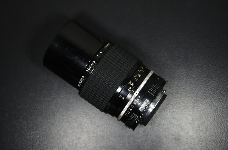 【经典古物】尼康 Nikon Zoom Nikkor 200mm Ais F4 手动镜头 - 相机 - 其他金属 