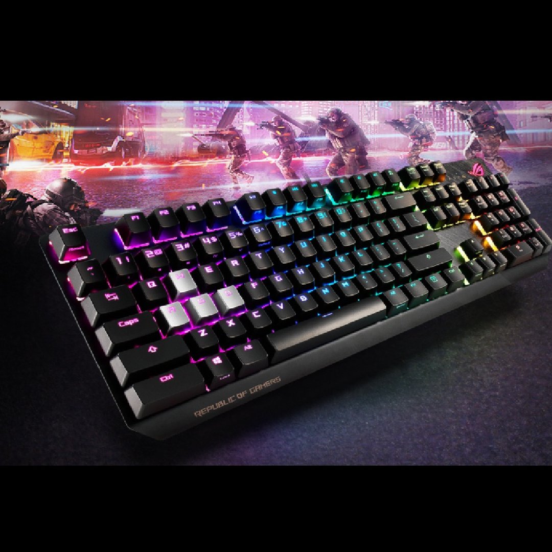 ASUS 华硕 ROG Strix Scope NX 电竞键盘 - 电脑配件 - 塑料 黑色