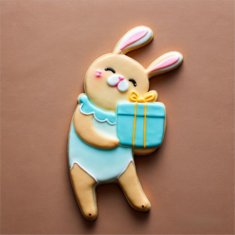 中秋节兔子饼干/可商用糖霜饼干切模与印模/3D打印模具 - 其他数码设计 - 其他材质 