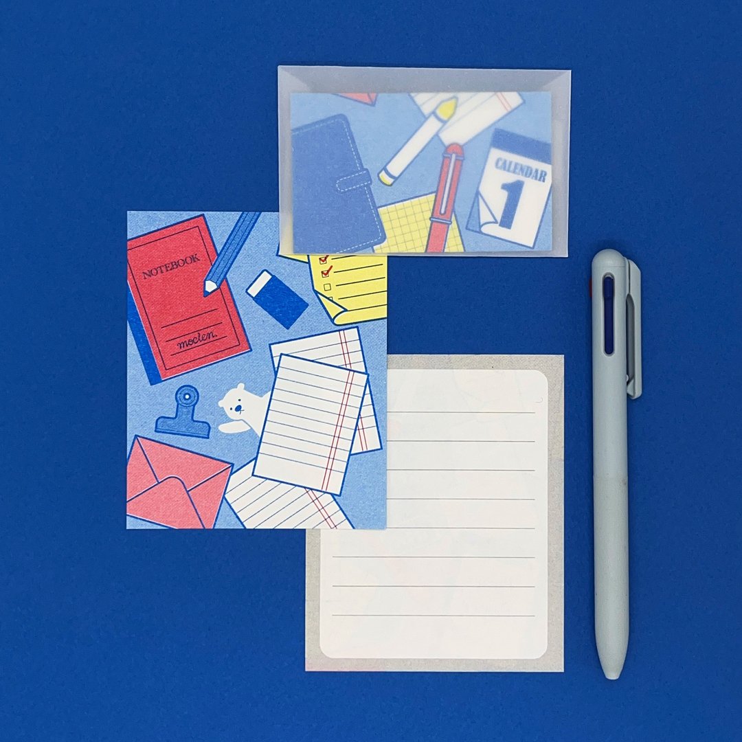 迷你信纸组 满满的纸制品 Stationery - 信封/信纸 - 纸 