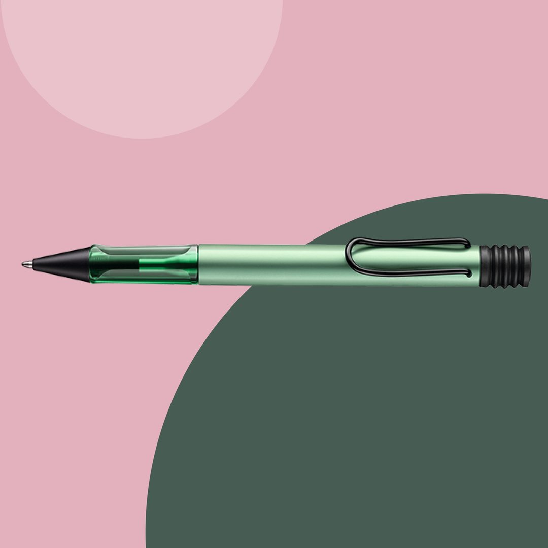 【雷雕刻字】LAMY 原子笔 限量 /AL star 2024  - 秋日绿 - 圆珠笔/中性笔 - 铝合金 绿色