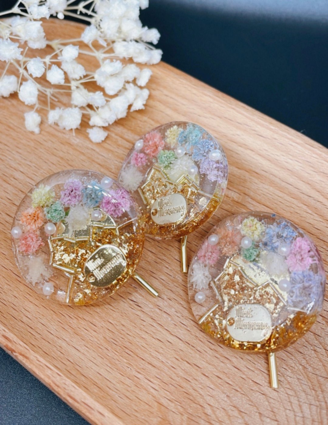 【塞拉利昂系列】狮山与烟花-马尾勾 - 发饰 - 硅胶 多色