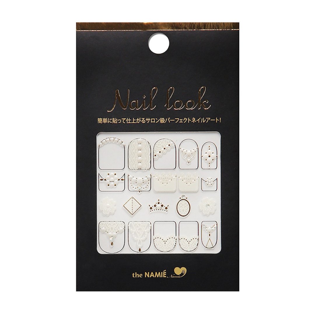 【 DIY 美甲】Nail Look 美甲装饰艺术贴纸 皇后蕾丝 - 指甲油/指甲贴 - 纸 金色