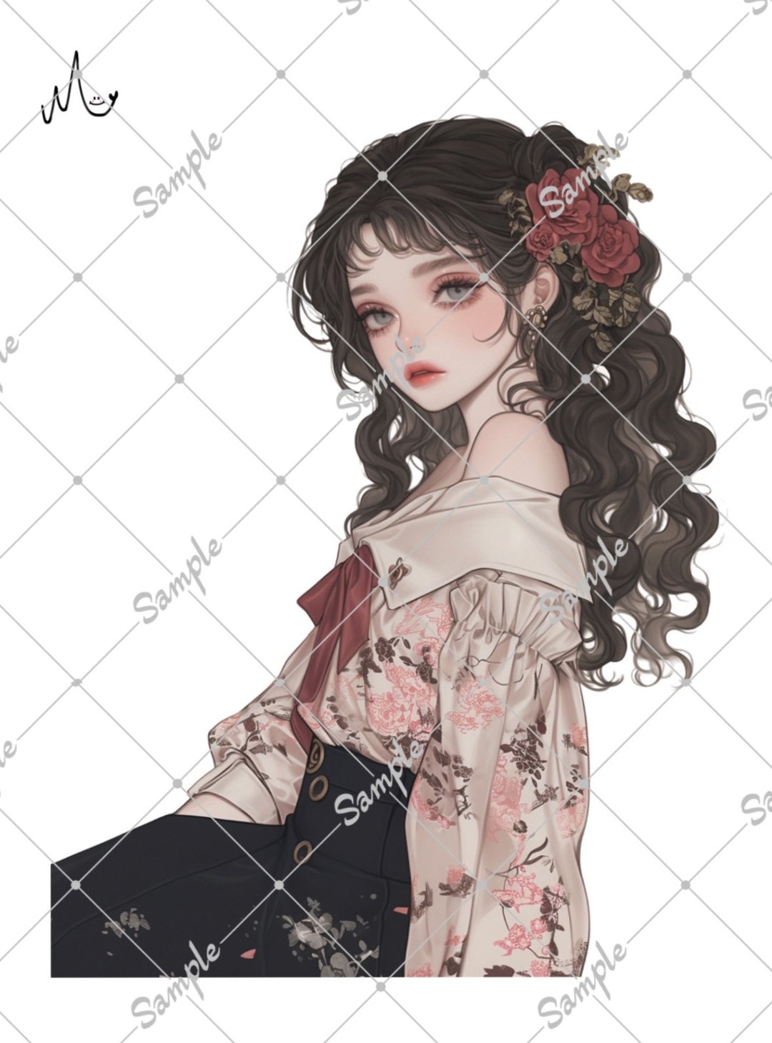 原创人物贴纸 - 贴纸 - 纸 