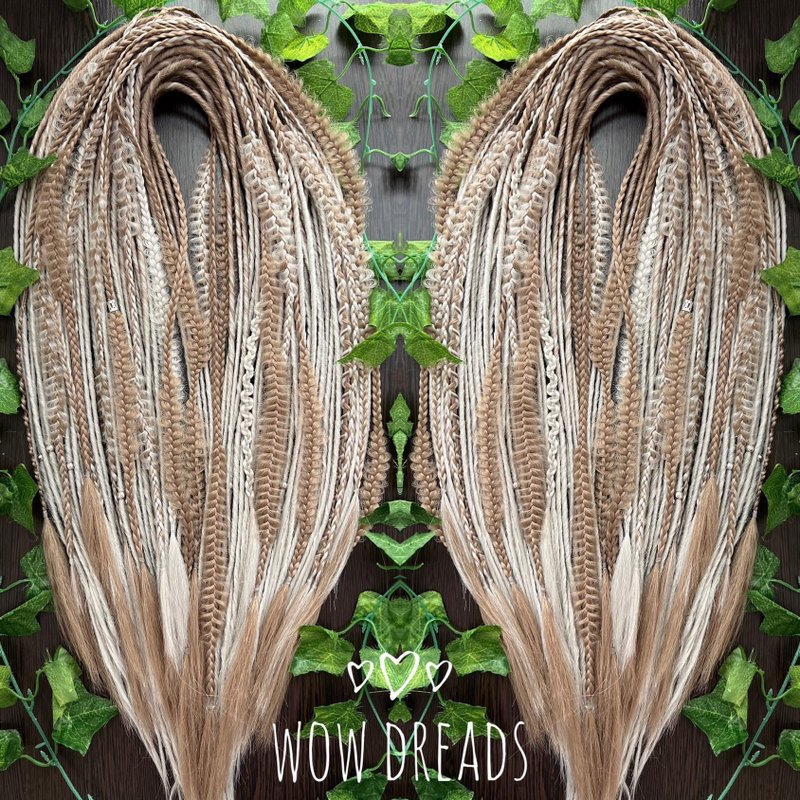 Set Brule Classik Ombre 合成长发绺 - 发饰 - 其他人造纤维 银色