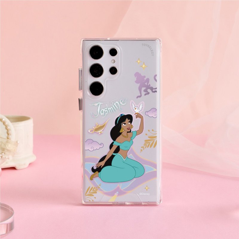 Disney公主-茉莉公主款防摔透明SAMSUNG手机壳 - 手机壳/手机套 - 塑料 多色