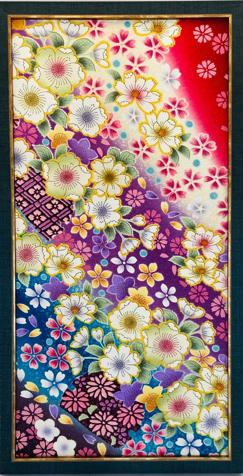 Yuzen-tsujigahana - 墙贴/壁贴 - 其他材质 多色